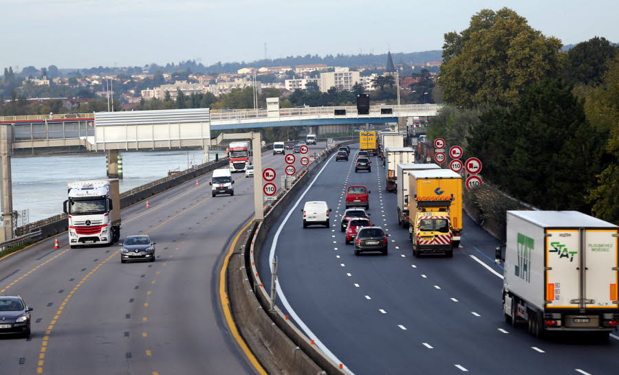 CHANAS / Automobiliste – En panne, il fait demi-tour sur l’A7