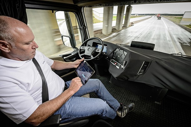 Des camions sans chauffeur testés aux Pays-Bas