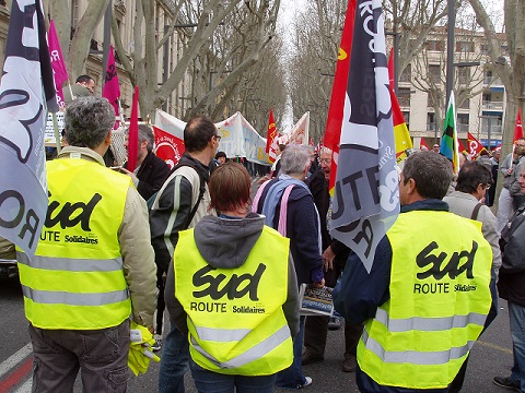SUD-Solidaires Route sera en grève le 06 juin 2023
