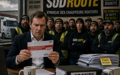 Un heureux patron a reçu sa lettre RAR de SUDROUTE