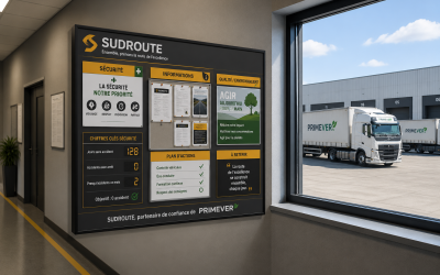 Le syndicat SUDROUTE  s&rsquo;implante  chez PRIMEVER : nous attendons notre tableau d&rsquo;affichage