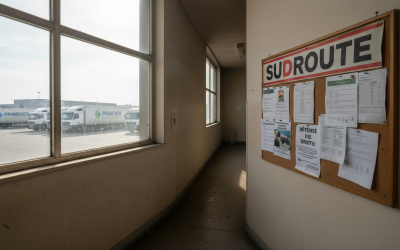 Le syndicat SUDROUTE s’implante chez PRIMEVER : nous attendons notre tableau d’affichage